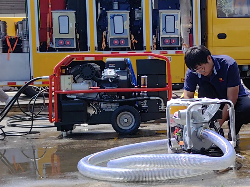 Jianghe Flood Prevention Products представляет высоконадежную генераторную установку для аварийного электроснабжения и борьбы с наводнениями